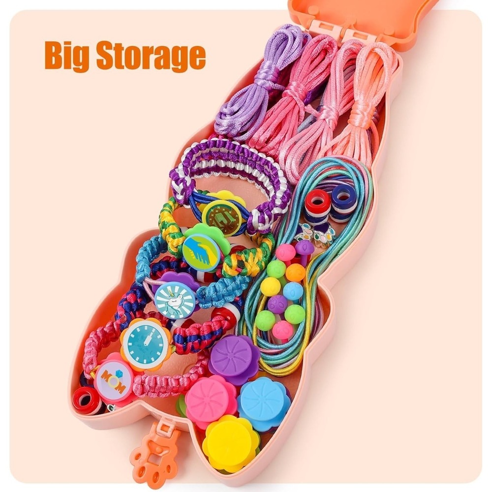 Braiding Friendship Bracelet Kit DIY Jewelry Making Kit for Kids Crafts Set NEW - Picture 10 of 11